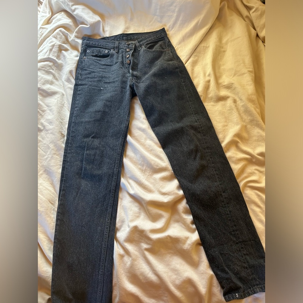 Vintage Levi’s 501 Black Women’s Jeans - Size 31